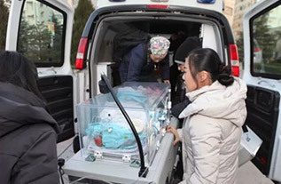 象州县妇婴监护型护送